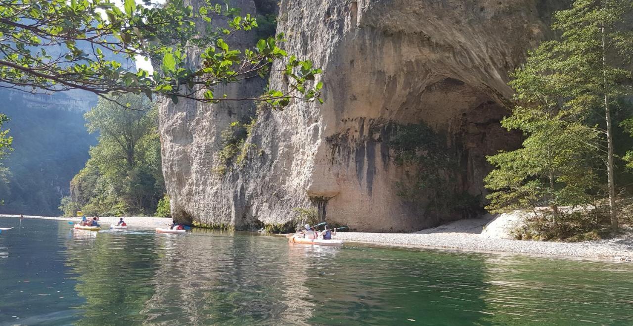 Le Mas Rolland, Piscine Chauffee & Spa - Millau - Gorges Du Tarn 꼼뻬르 외부 사진