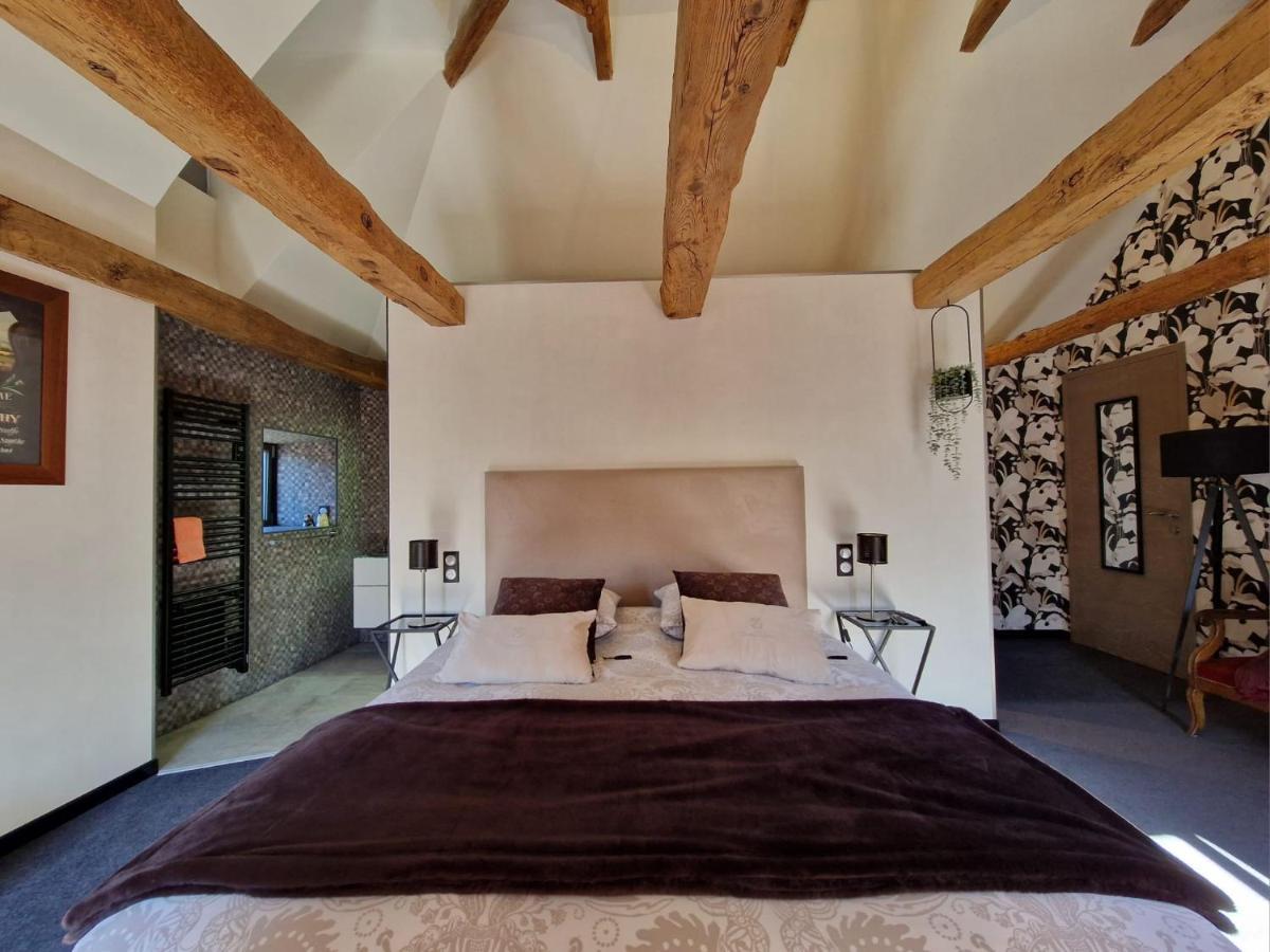 Le Mas Rolland, Piscine Chauffee & Spa - Millau - Gorges Du Tarn 꼼뻬르 외부 사진