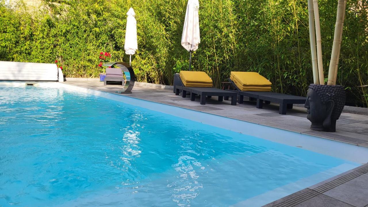 Le Mas Rolland, Piscine Chauffee & Spa - Millau - Gorges Du Tarn 꼼뻬르 외부 사진