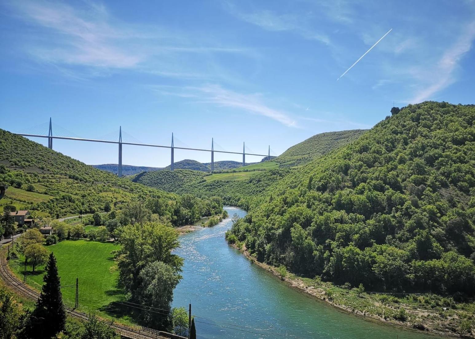 Le Mas Rolland, Piscine Chauffee & Spa - Millau - Gorges Du Tarn 꼼뻬르 외부 사진